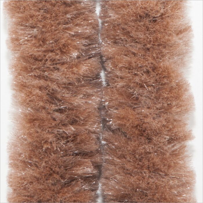 Synthetic chenille 11 brown