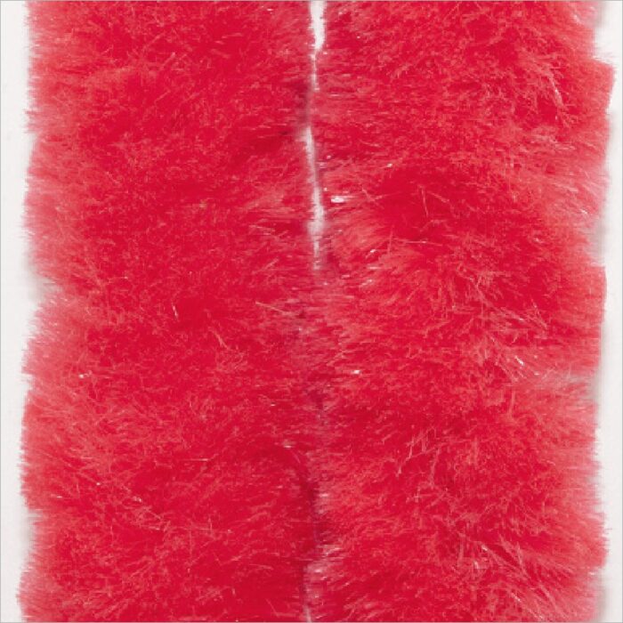 Ciniglia sintetica 14 rosso