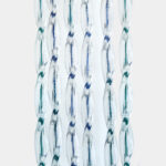 PVC curtain art. 56 Elba green/blue