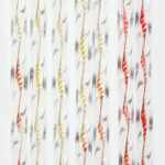 PVC curtain art. 61 Ibiza B2 yellow/red