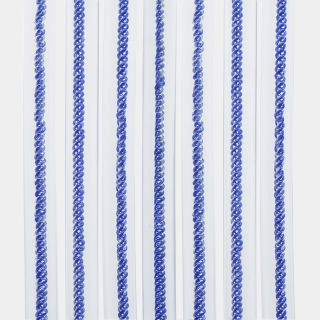 PVC curtain art 67 Tulipano blue